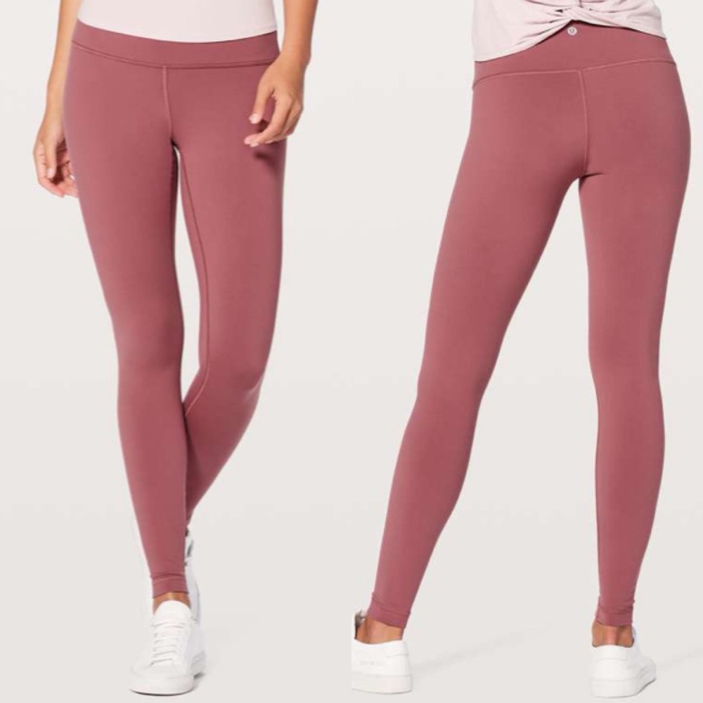 Lululemon Wunder Under Super High Rise Tight 28" Leggings So Merlot Women’s 4 - Picture 1 of 8